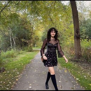 Stretchy Floral skirt